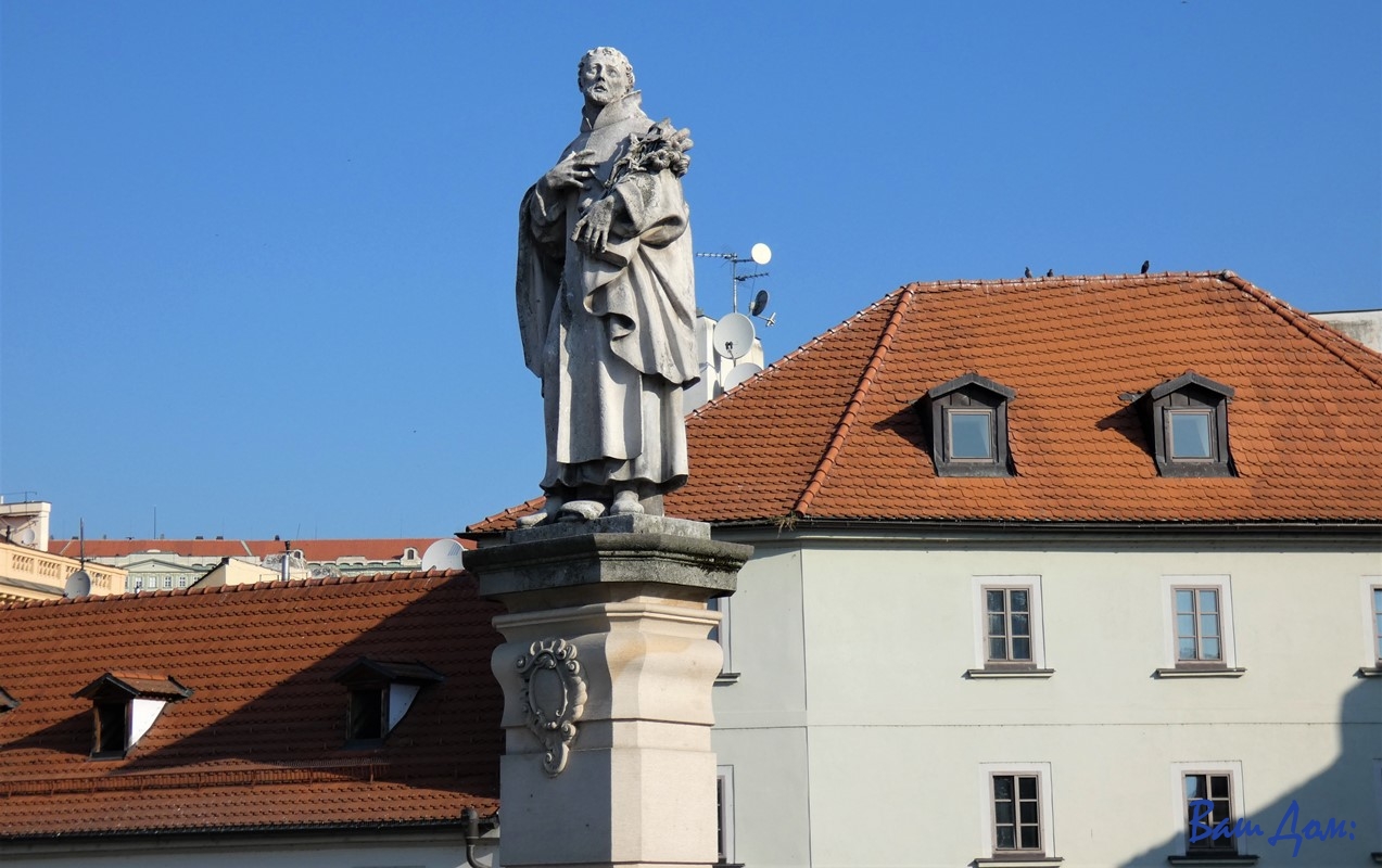 Скульптура святого Филиппа Бенитиуса , Прага