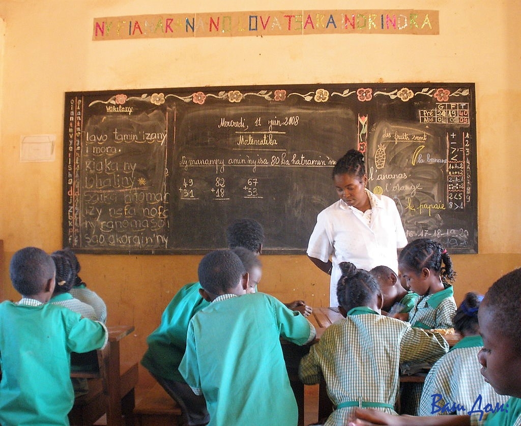 Школа на Мадагаскаре