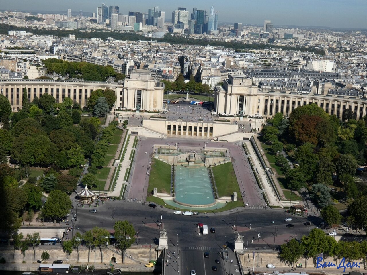 Вид на Париж